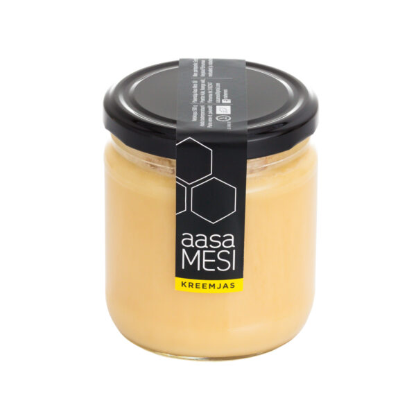 Kreemjas mesi 500g Aasa Mesi OÜ