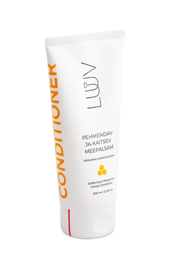 Pehmendav ja kaitsev juuksepalsam meega 200ml Luuv