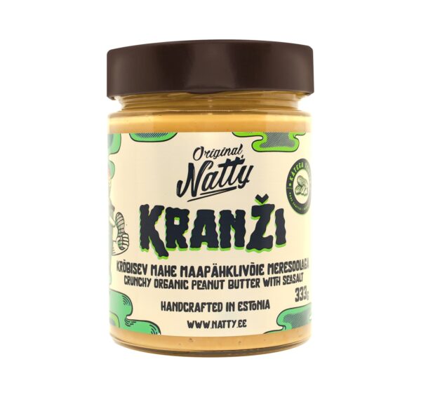 Maapähklimääre krõbisev 333g, Natty OÜ
