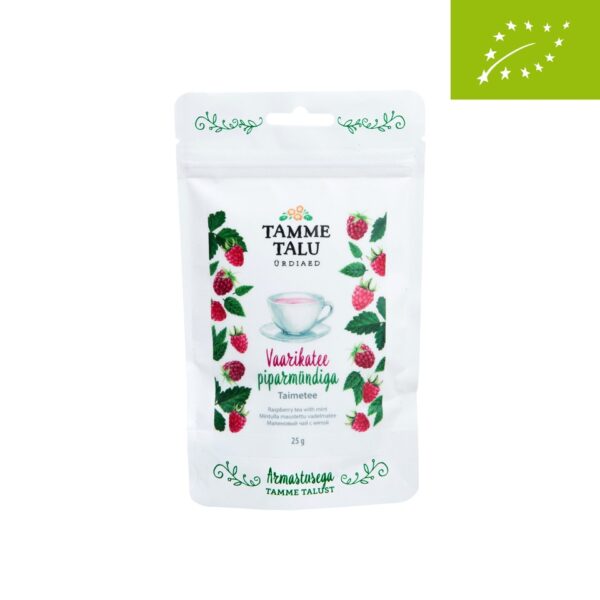 Vaarikatee piparmündiga 25g Tamme talu