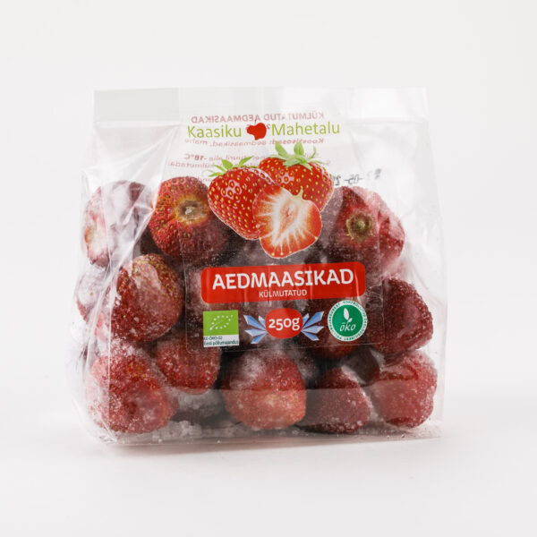 Aedmaasikad (sügavkülmutatud) 250g Kaasiku Mahetalu