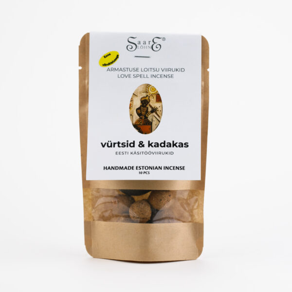 Viiruk Armastuse Loits (vürtsid&kadakas) 10 tk + ALUS MT Sile