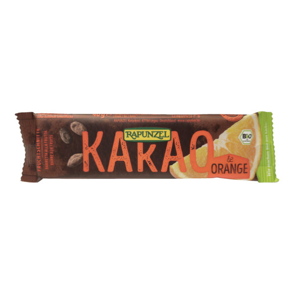 Puuviljatahvel Apelsini-kakao 40g Rapunzel
