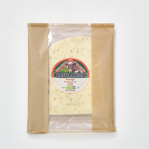 Juust vürtsköömnetega viilutatud 150g Bastiaansen
