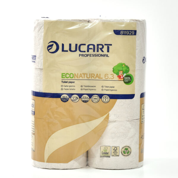 Tualettpaber 6 pakki Eco Naturals