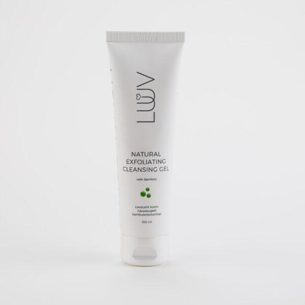 Kooriv näopesugeel bambuseosakestega 100ml Luuv