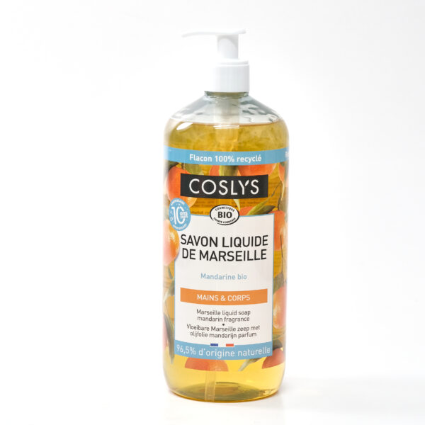 Marseille vedelseep Mandariin 1l Coslys
