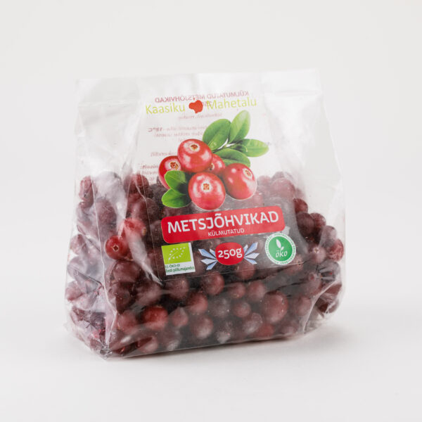 Metsjõhvikad (sügavkülmutatud) 250g Kaasiku Mahetalu