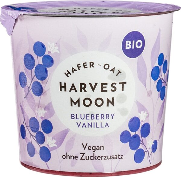 Kaeravegurt mustika-vanilje 275g Harvest Moon