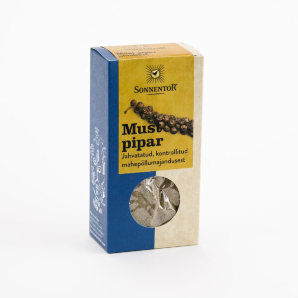Must pipar jahvatatud 50g Sonnentor