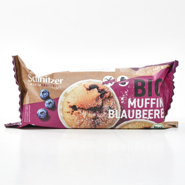 Mustikamuffinid 140g (gluteenivaba) Schnitzer