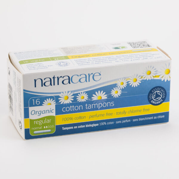 Tampoonid regular aplikaatoriga 16tk NatraCare