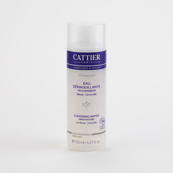 Puhastusvesi tundlikele silmadele Petale d´Iris 150ml Cattier