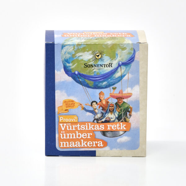 Vürtsikas retk ümber maakera (10 erinevat maitseainesegu) 50g Sonnentor
