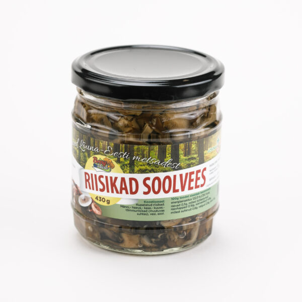 Riisikad soolvees (tavatoode) 430g  Berrymush