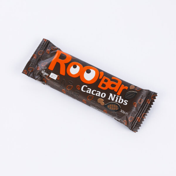 Roobar kakaonibside ja mandliga 30g Dragon