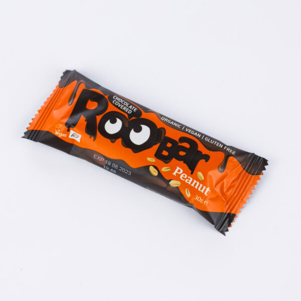 Roobar šokolaadikatte ja maapähkli täidisega 30g Dragon