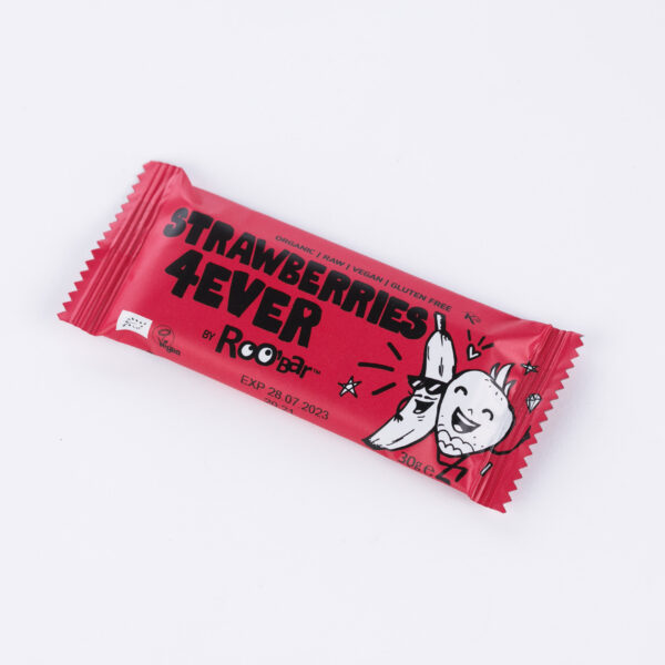 Roobar maasikatega 30g Dragon