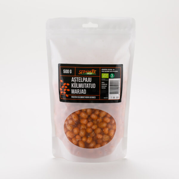 Astelpajumarjad 500g (-18 sügavkülmutatud) Sepamäe Talu