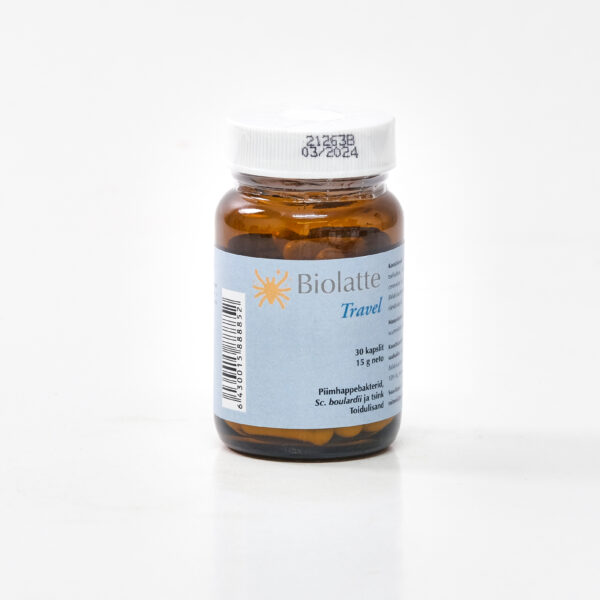 Toidulisand Travel 30tk Biolatte
