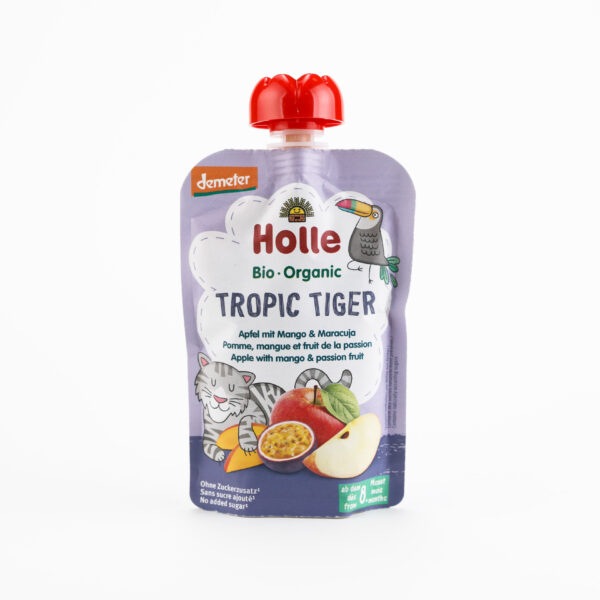 Õuna-mango-granadillipüree 100g Holle