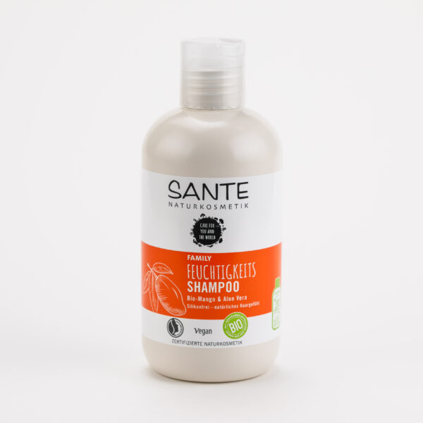 Šampoon mango-aaloe 250ml Sante