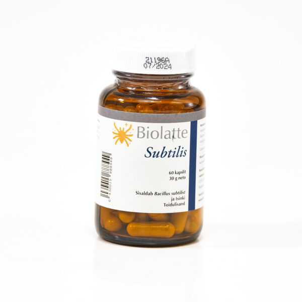 Toidulisand Subtilis 60tk Biolatte
