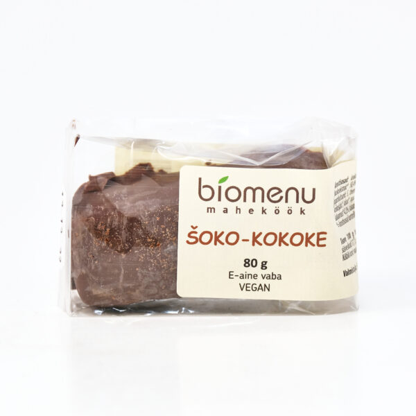Vegan kohuke šokolaadiga KOKOKE Biomenu OÜ