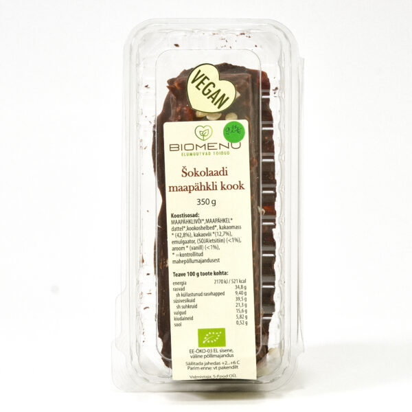 Šokolaadi-maapähklikook 350g Biomenu