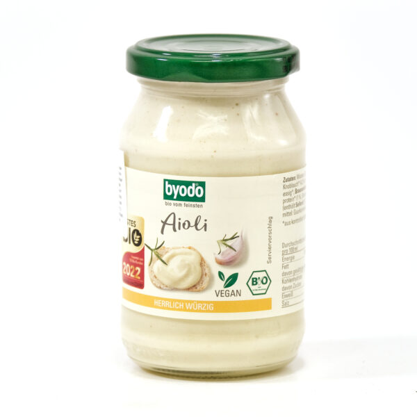 Vegan Aioli 250ml Byodo