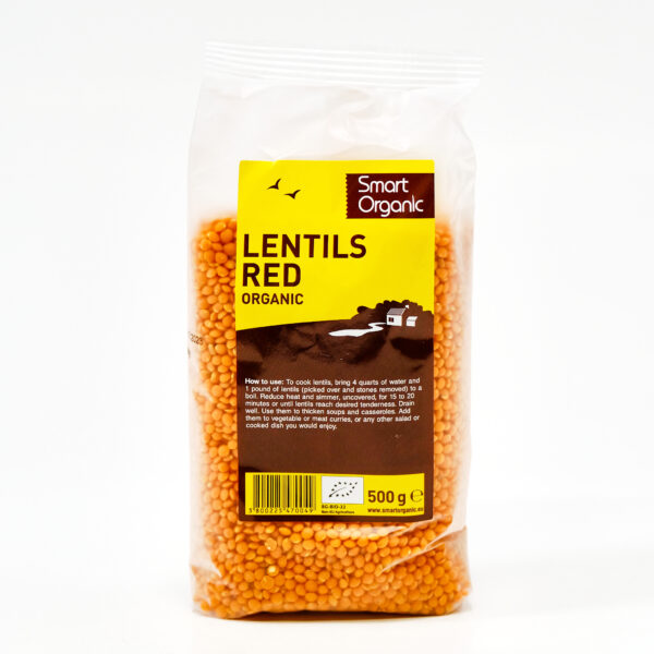 Punased läätsed 500g Dragon