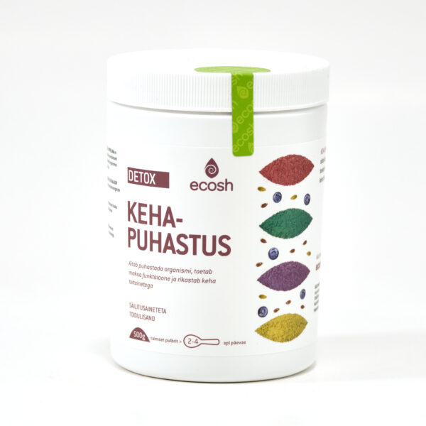 Kehapuhastus Detox 500g Ecosh Life