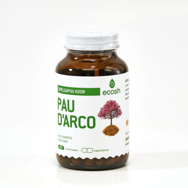Pau D'Arco (sipelgapuukoore ekstrakt) 90tk Ecosh Life OÜ