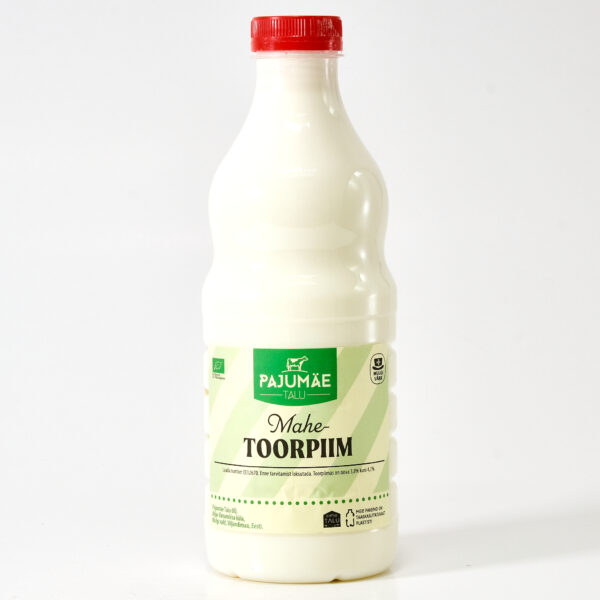 Pastöriseerimata piim 4% 1l Pajumäe talu