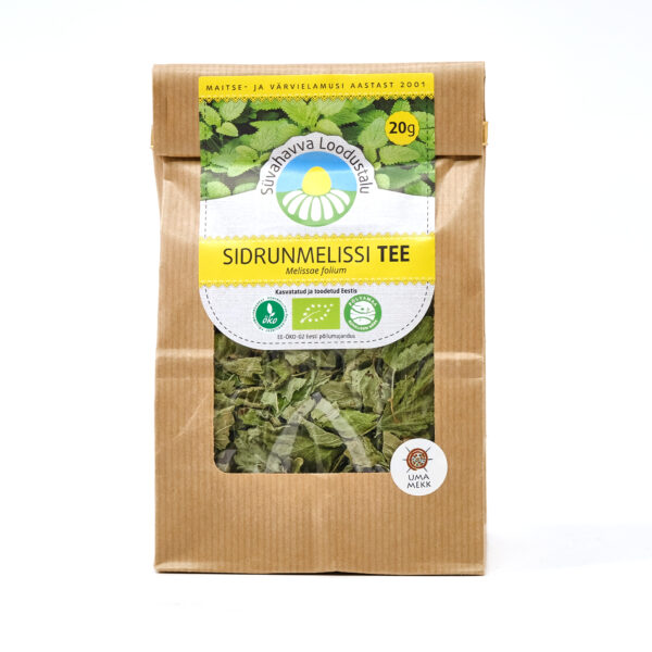 Sidrunmelissi tee 20g Süvahavva Loodustalu