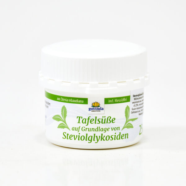 Stevioolglükosiid 25g (tavatoode) Govinda