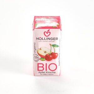 Õuna-kirsi mahl kõrrega 200ml Höllinger