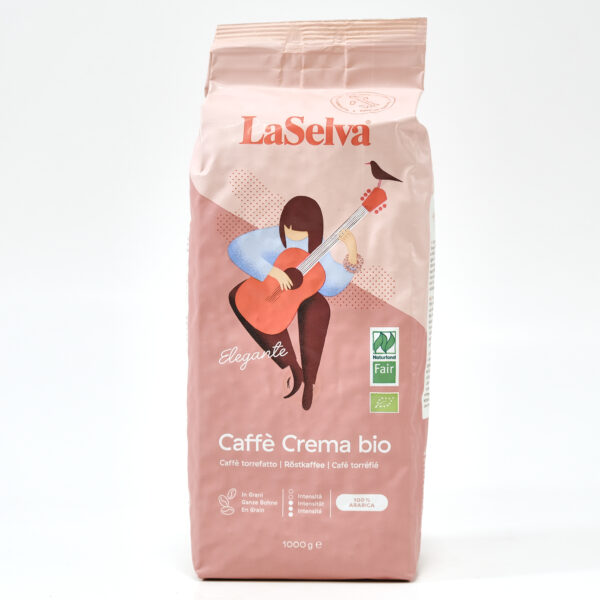 Caffé Crema kohvioad 1kg LaSelva