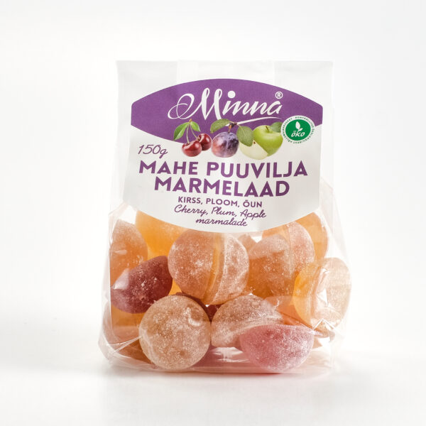 Marmelaad puuvilja 150g Minna Sahver
