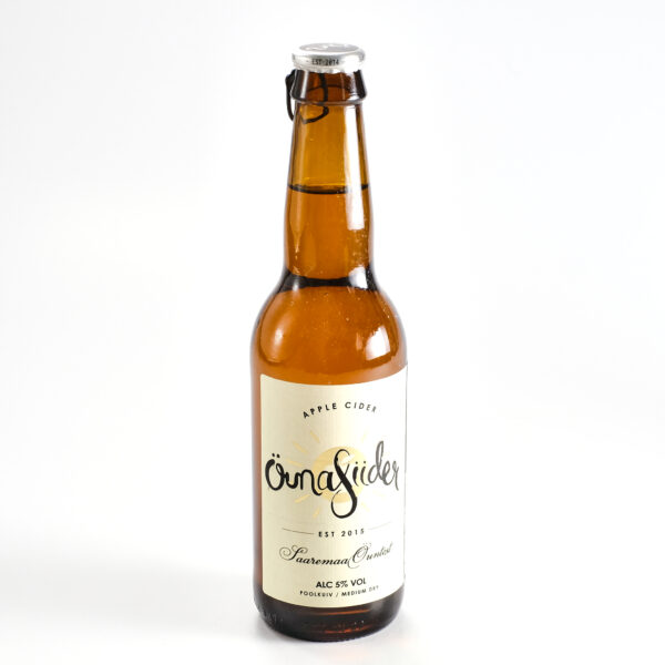 Õunasiider (poolkuiv) 0,33l 5,9% Öun Drinks OÜ