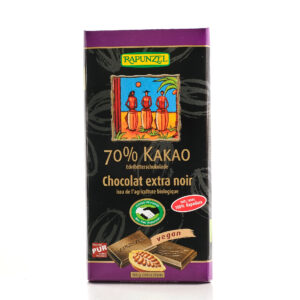 Poolmõru šokolaad 70% kakaod 80g Rapunzel