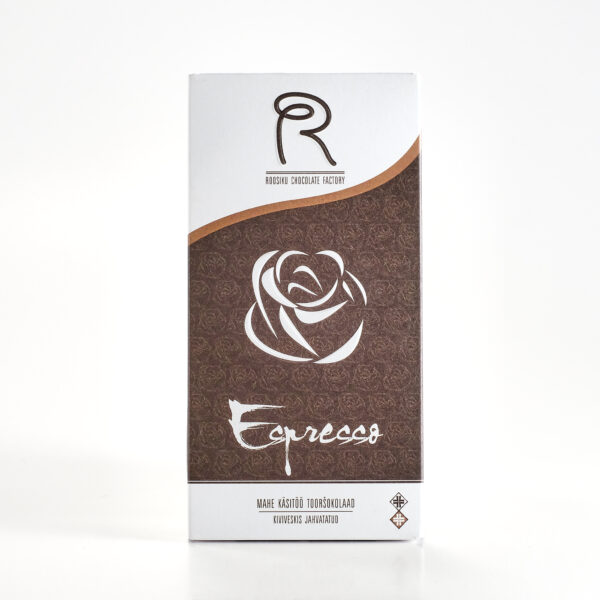 Espresso tooršokolaad 77g Roosiku