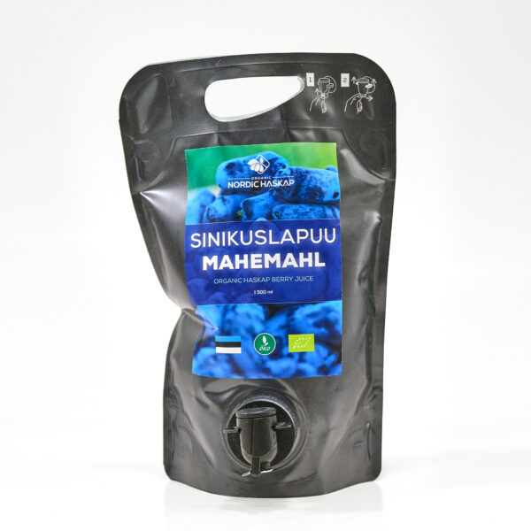 Sinikuslapuu mahl 1500ml Honeyberry OÜ
