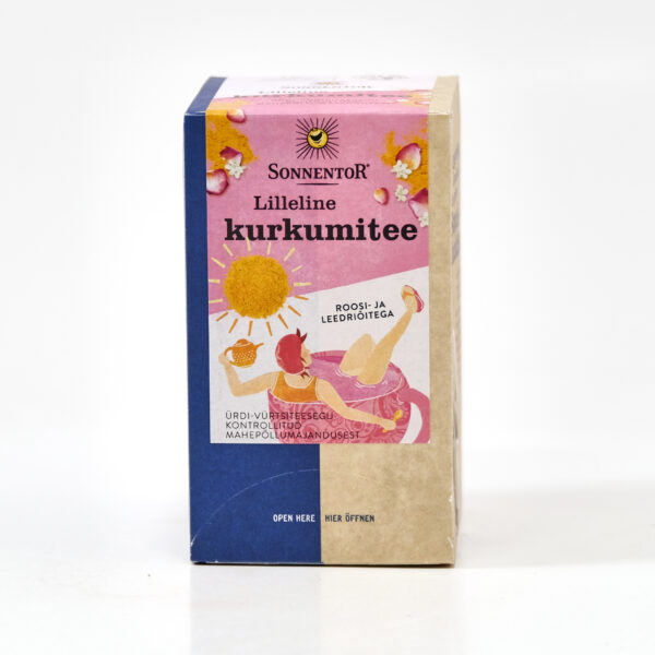 Lilleline kurkumitee 36g (kotid ümbrikes) Sonnentor