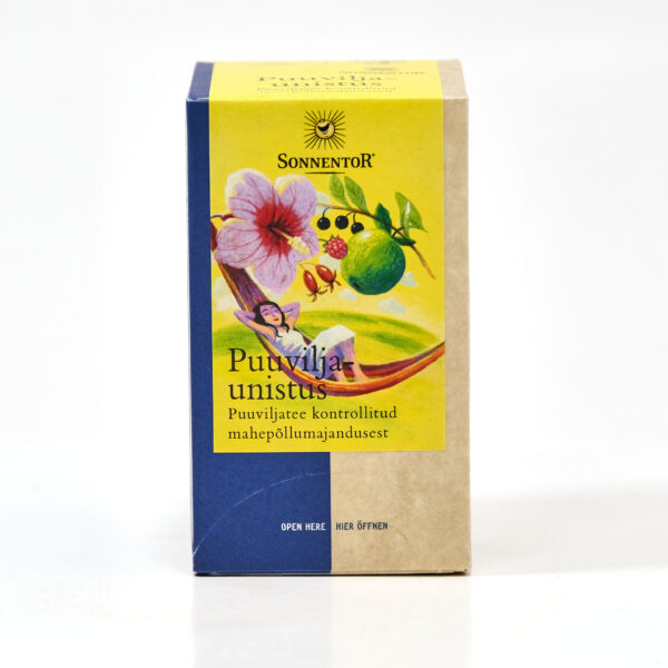 Puuviljaunistus tee 45g (kotid ümbrikes) Sonnentor