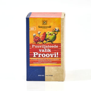 Proovi! 10x2 erinevat puuviljateed 49,4g (kotid ümbrikes) Sonnentor