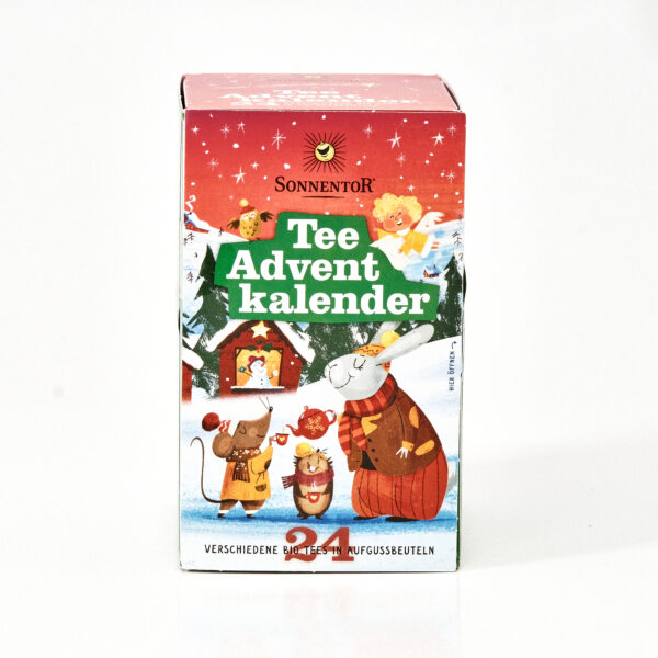 Advendikalendri teed (24 erinevat teepakki) 37,5g Sonnentor