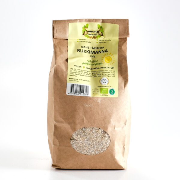 Rukkimanna täistera 700g Tammejuure Mahetalu