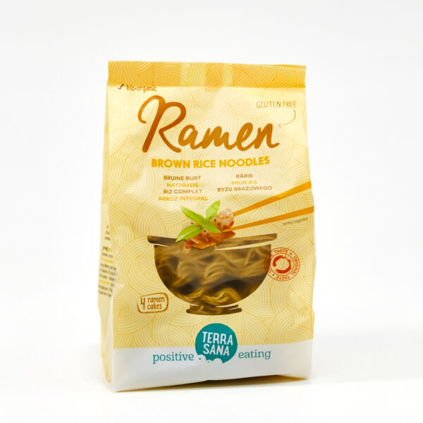 Ramen nuudlid täisterariisist 280g Terrasana