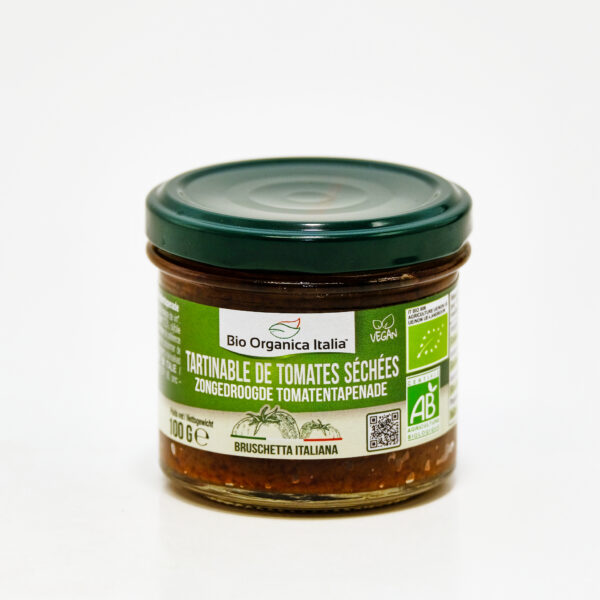 Päikesekuivatatud tomatite tapenade 100g Bioorganic